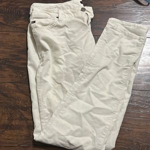 Skinny, very soft, pants, size29, cream